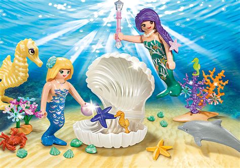 Bring your mermaid dreams to life with the Playmobil Nautical Mermaid Play Box